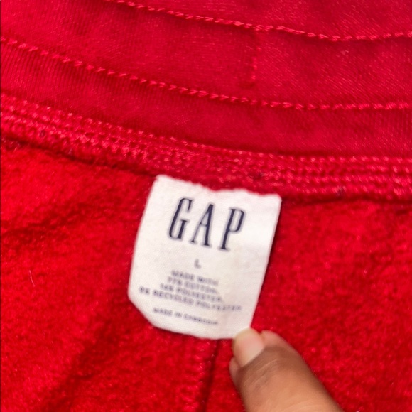 GAP Red Joggers‎ Sz. L - Picture 5 of 6